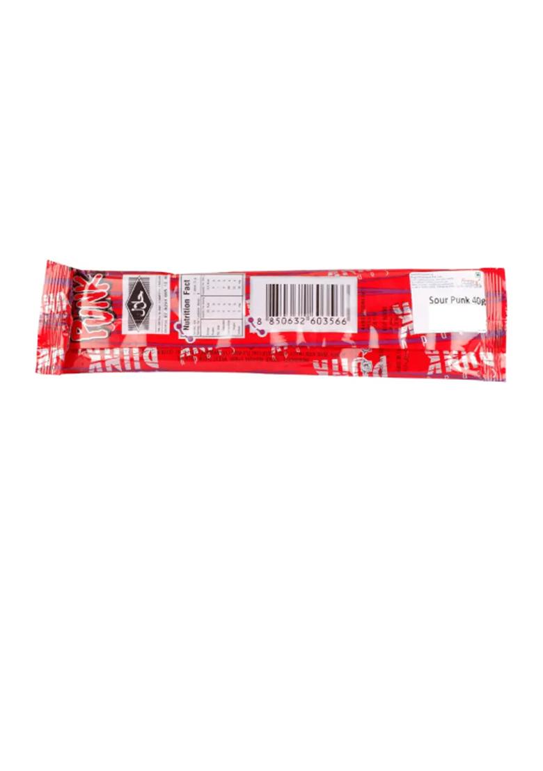 Sour Punk Strawberry Candy Stick (40 G) - Indya