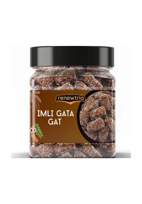 Renewtria Imli Candy Khatta Mitha Swad |Candy Churan | Jar Pack (400 G)