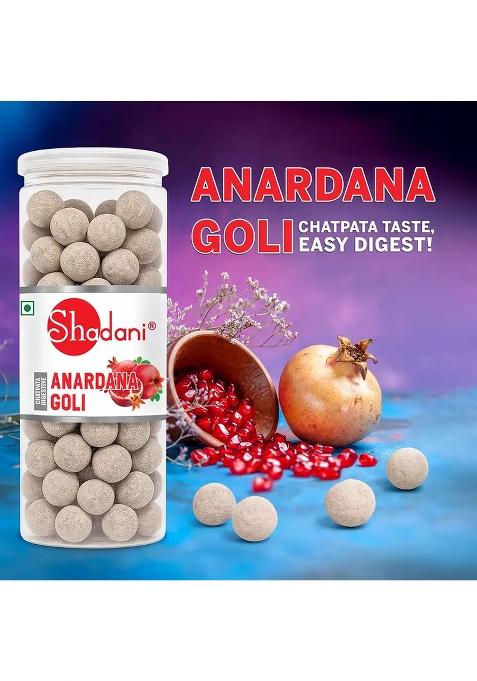Shadani Anardana Goli Pomegranate, Sugar Powder Candy (270 G)