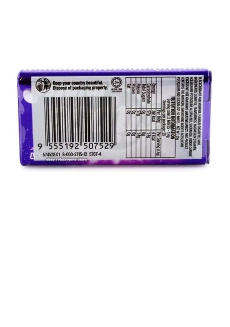 Wrigleys Eclipse Refreshing Sugar-Free Mint Candy Blackcurrant (35 G) - Indya