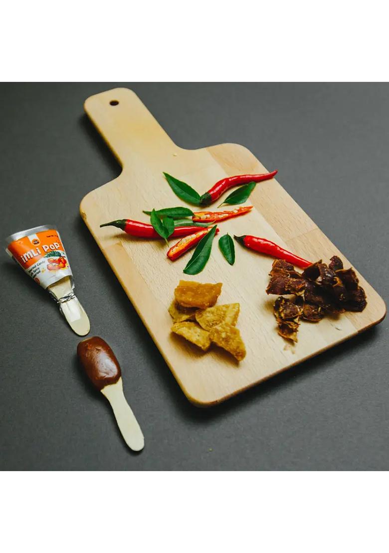 Go Desi Imli Pop Tamarind & Jaggery|Digestivetangy Candy|Lollipop| Candy (100 X 1 Pieces) - Indya