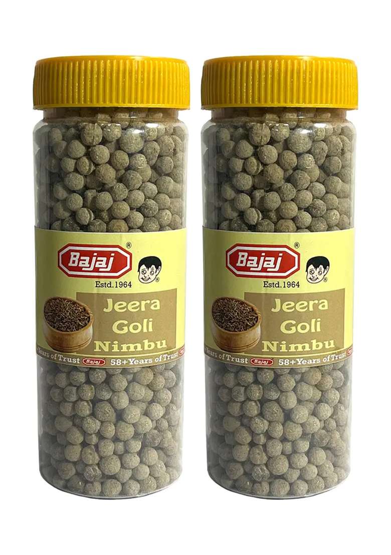Bajaj Digestive Jeera Goli Mukhwas Pack Of 2 Candy (2 X 200 G) - Indya