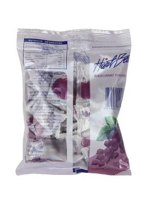 Hart Beat Blackcurrent &Orange Curazone Love Candy Flavoured -150Gm(Pack Of 4)|(Imported) Blackcurrent,Orange (4 X 150 G)