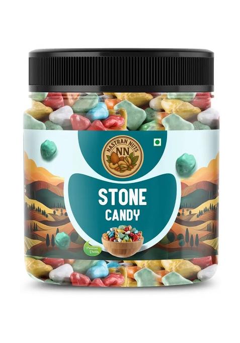 Nastran Nuts Stone Candy | Milk Chocolate Multicolor Rock Shape (250 G)