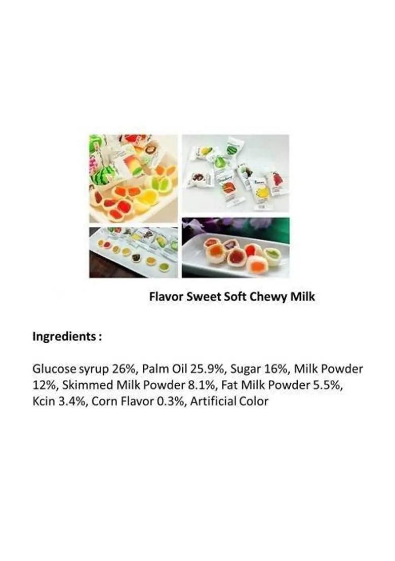 Haoliyuan Thai Chew Imported Candy Bag Apple (350 G) - Indya