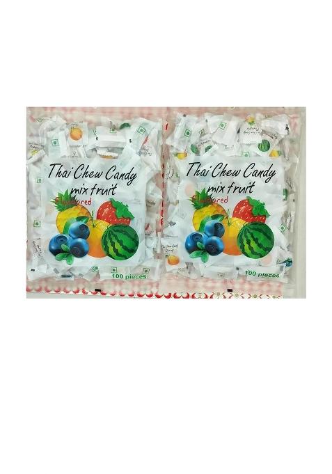 Haoliyuan Thai Chew Candy Mix Fruit Fun (2 X 350 G)