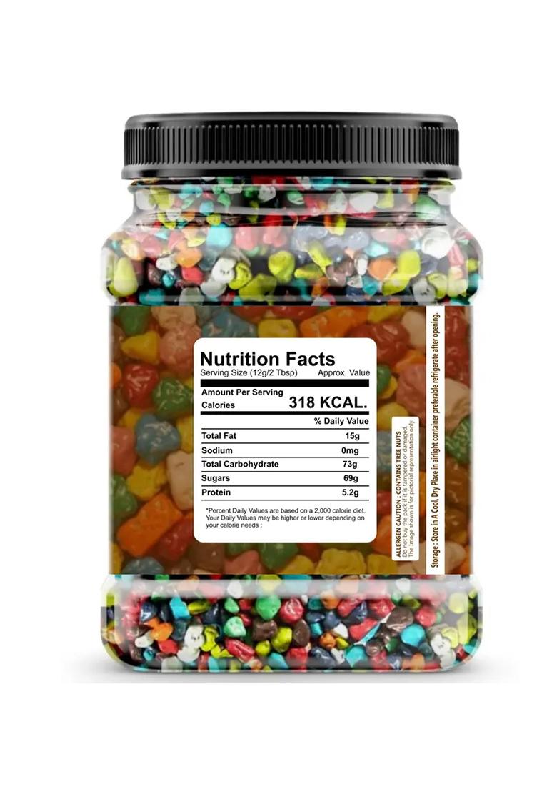 Dryma Stone Candy | Rock Shaped Chocolate Milk Choco Rocks (2 X 400 G) - Indya