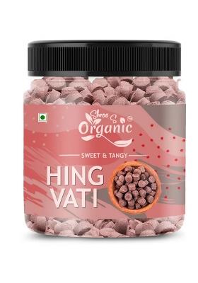 Shree S Organic Hing Vati 250G- Natural Digestive Remedy | Instant Relief From Indigestion & Gas Candy (250 G)