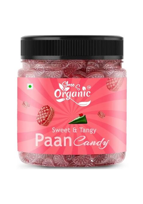 Shree S Organic Paan Candy 150G | Mouth Freshener Sweet & Refreshing Digestive (150 G)