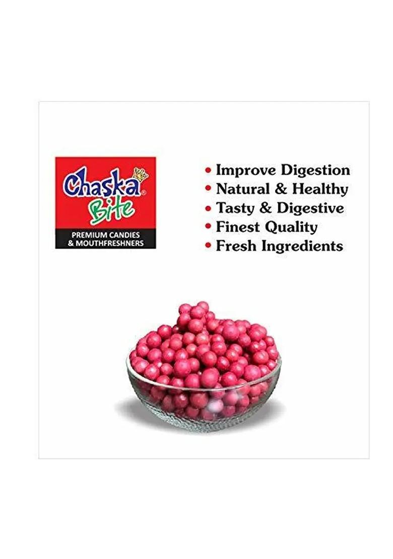 Chaska Bite Aam & Chatar Matar Chatpati Digestive Candy (130G X 2 ) Combo Pack Chatpata Candy, Aamchur Powder Flavor (2 130) - Indya