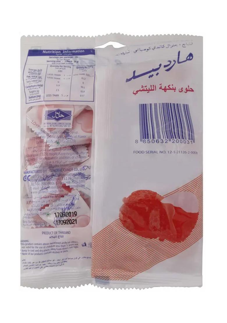 Hart Beat Corazon Beloved Lycheeix Flavoured 150 Gm (Pack Of4) Lychee Candy (4 X G) - Indya