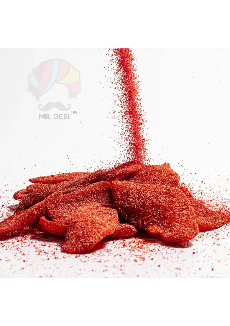 Mr Desi Masala Kacchi Keri Pachak Churan (Raw Mango)/ Khatta Meetha Kaccha Aam Raw Mango Sour Candy (250 G) - Indya