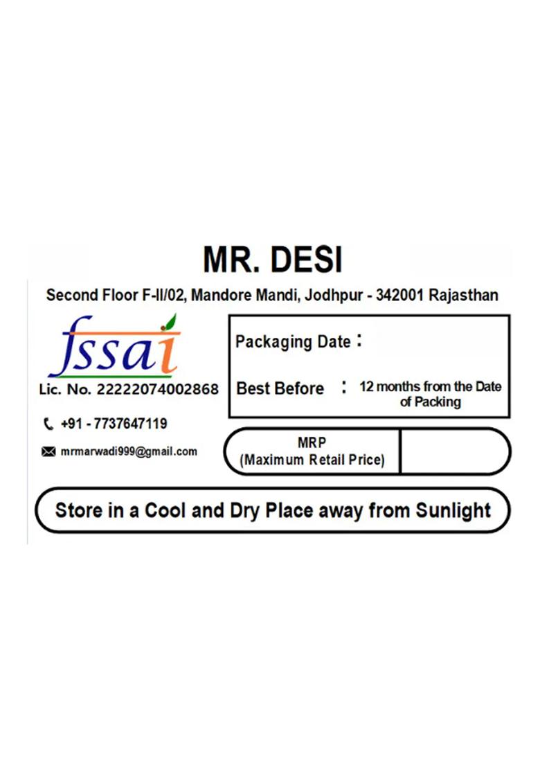 Mr Desi Masala Kacchi Keri Pachak Churan (Raw Mango)/ Khatta Meetha Kaccha Aam Raw Mango Sour Candy (250 G) - Indya