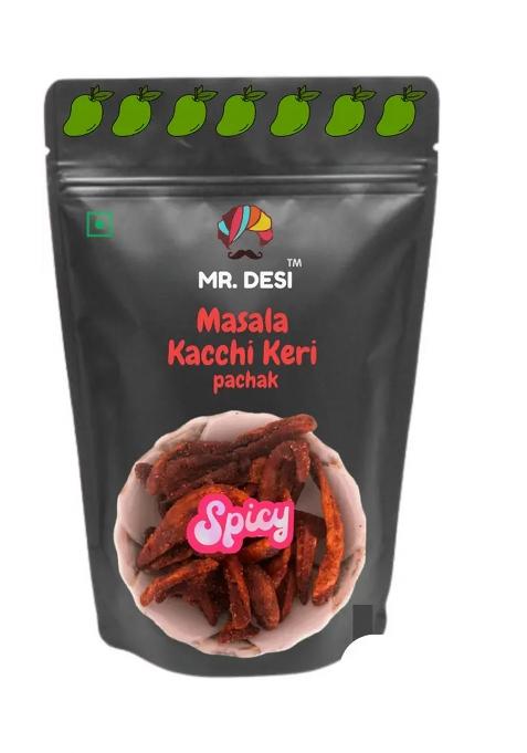 Mr Desi Masala Kacchi Keri Pachak Churan (Raw Mango)/ Khatta Meetha Kaccha Aam Raw Mango Sour Candy (250 G)