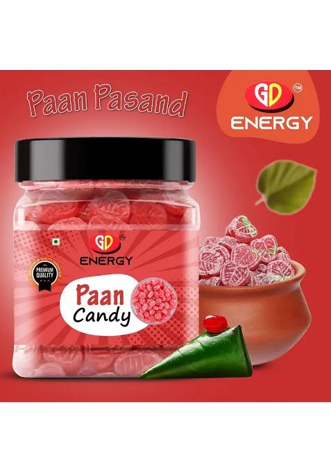 Gd Energy Paan Flavour Candy | Khatti Mithi Goli Toffee Jar Pack (250 G)