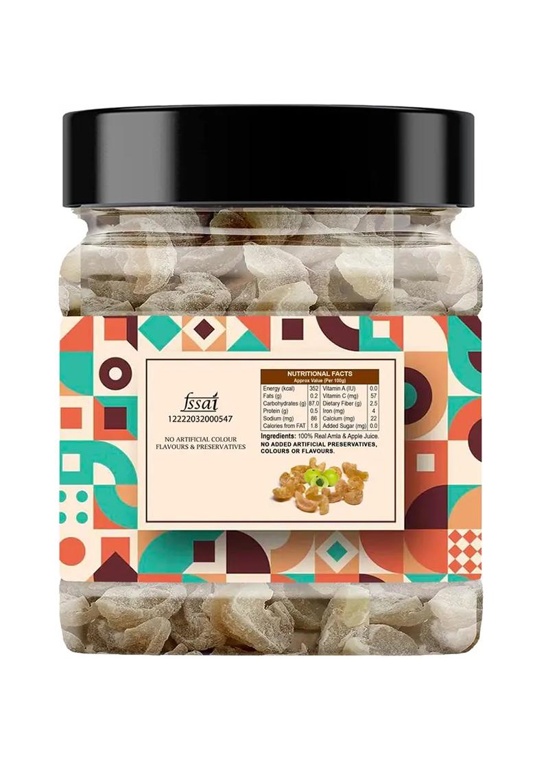 Gumbaz Dry Sweet Amla Candy | Indian Gooseberry , Delicious Avla (300G) (300 G) - Indya