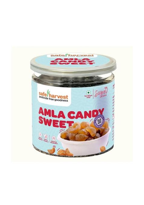 Safe Harvest Pesticide Free Amla Candy Sweet (250 G)