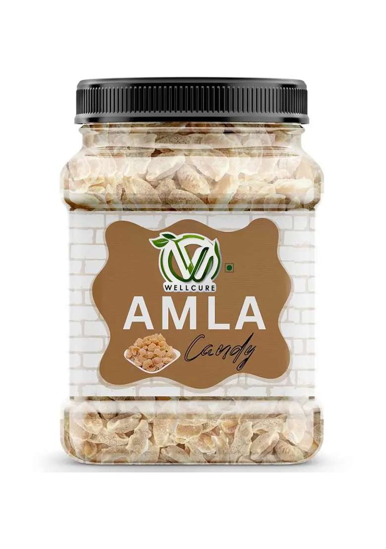 Wellcure Dry Amla Candy, Awla Candy | Organic Indian Gooseberry Treat Chatpata (100 G) - Indya