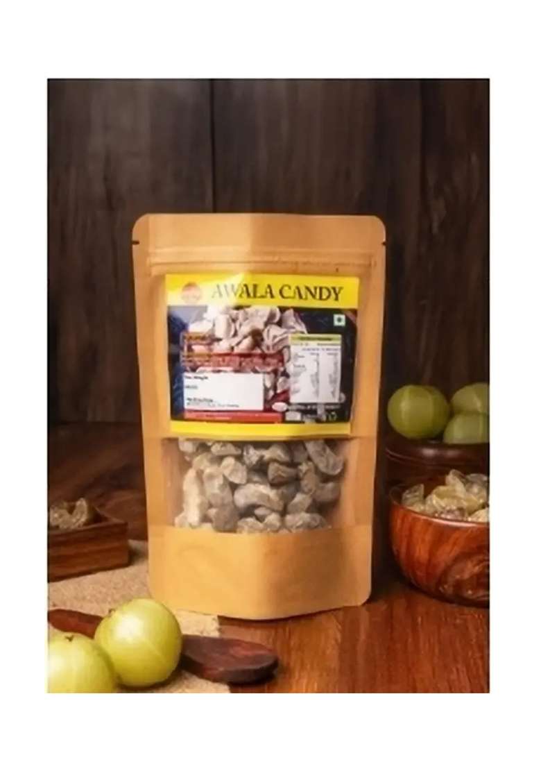 Radhika Enterprises Ruchi Awala Masala Digestive Candy 250G | Sweet & Spicy Pack Of 2 Amla (2 X 250 G) - Indya