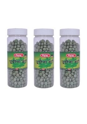 Bajaj Pudina Pachak Vati Mint Candy (200Gx3) (3 X 200 G)