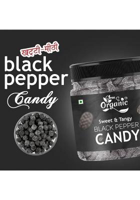 Shree S Organic Black Pepper Candy 250G Natural Digestive Mouth Freshener | Immunity Booster Spicy & Sweet (250 G)