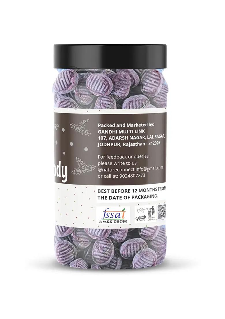 Nature Connect Black Pepper Flavour Candy|Candy Khatti Mithi Goli |Black Toffee|Jar Pack Candy (800 G) - Indya