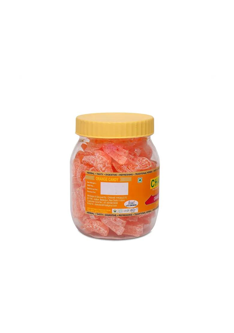 Chahat Orange Candy | Narangee Toffee 400Gm (400 G) - Indya