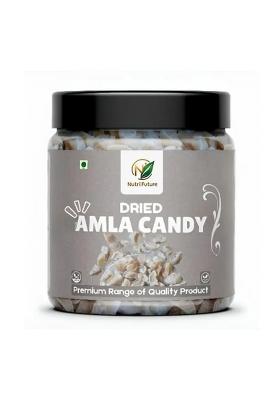 Nutrifuture Dried Amla Candy | Sweet Mitha Avla Gooseberry Fruit (100 G)