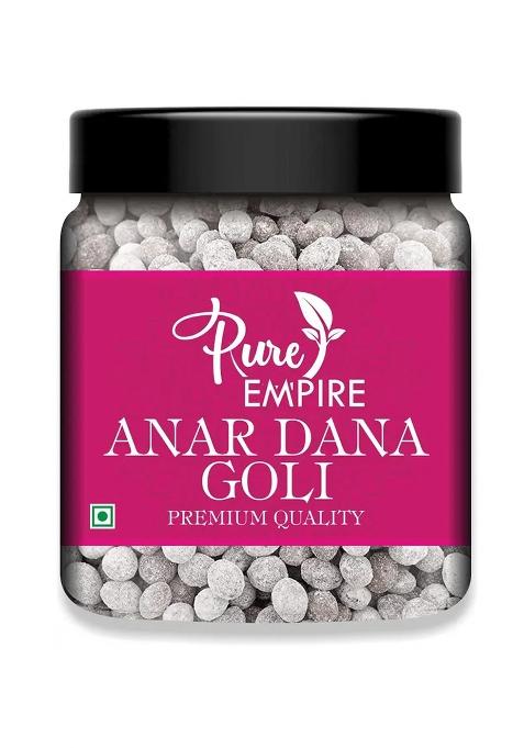 Pure Empire Yummy Digestive Anardana Goli Jar) Pomegranate Candy Anar (250 G)