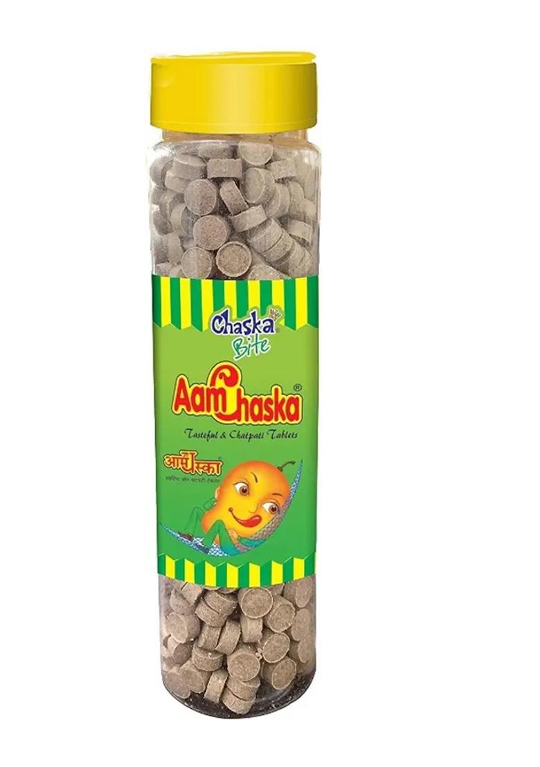 Chaska Bite Dry Mango Candy|250 G Chatar Gola 250 Gm Sweet And Sour Flavor Candy (2 X G) - Indya