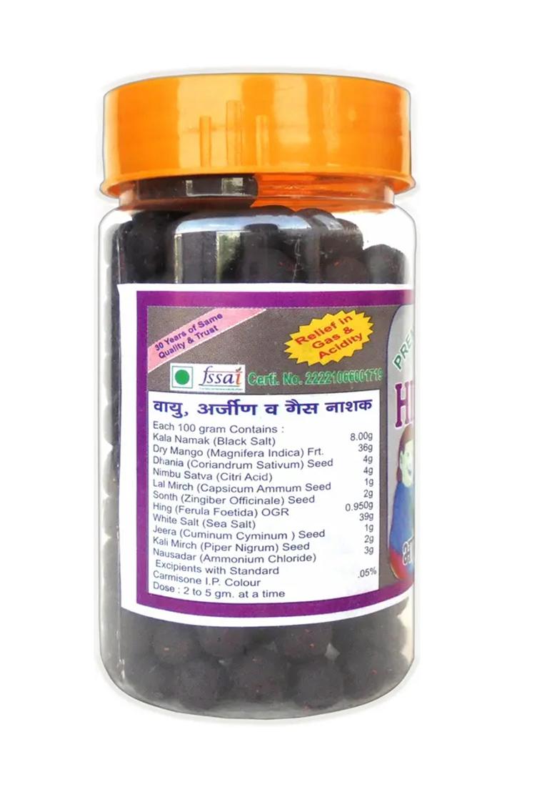 Vtc Digestive Ayurvedic Aam Pachak Candy Or Hing Tablet Goli Hing, Saunf (2 X 150 G) - Indya