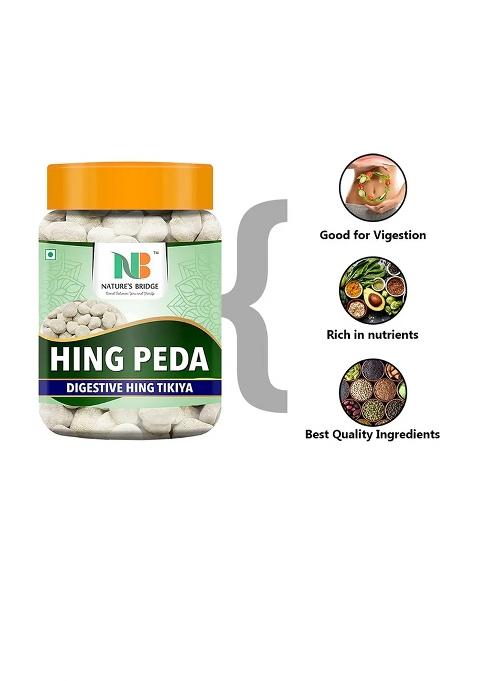 Nature'S Bridge Hing Peda Pachak Heeng Tikiya Digestive Mukhwas - 400 Gm X 2 Jar Candy (2 G)
