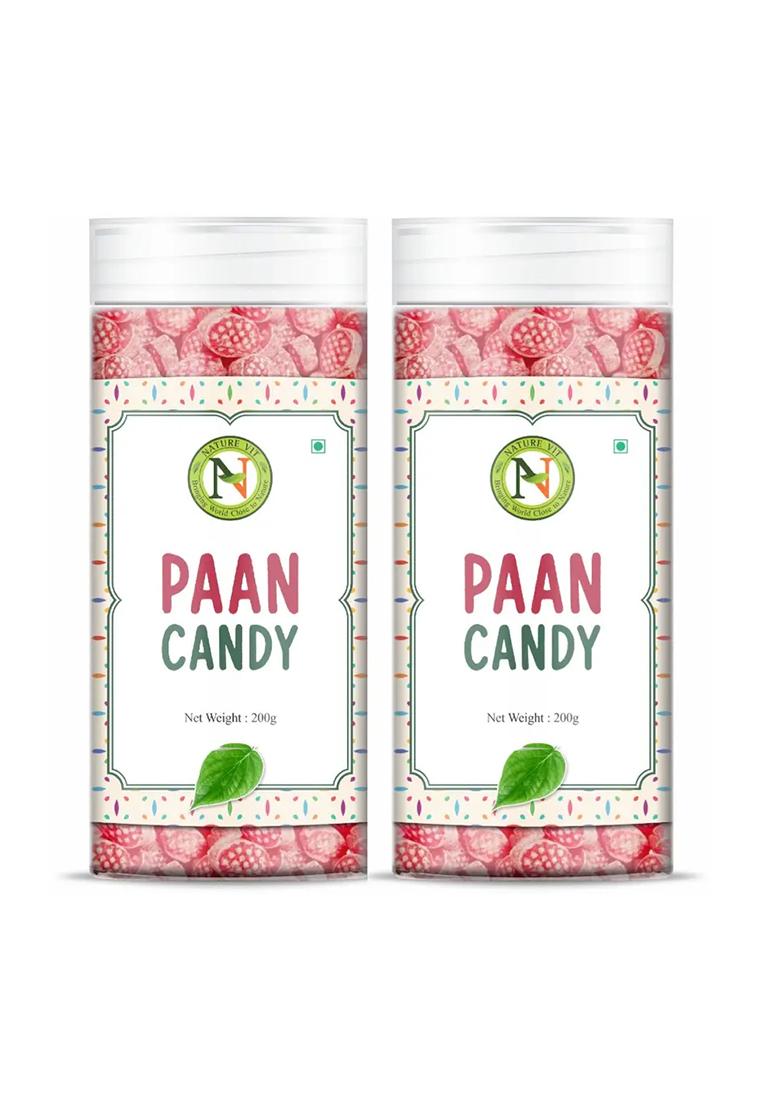 Nature Vit Paan Flavoured Candy,400G | Masala Candy (2 X 200 G) - Indya