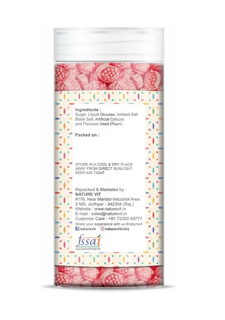 Nature Vit Paan Flavoured Candy,400G | Masala Candy (2 X 200 G) - Indya