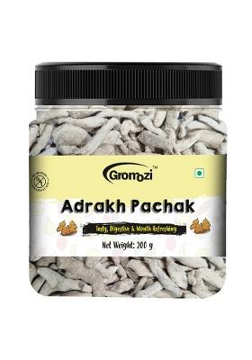 Gromozi Digestive & Tangy Adrakh Pachak Churan Candy (200 G)