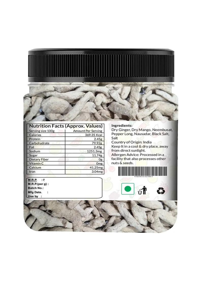 Gromozi Digestive & Tangy Adrakh Pachak Churan Candy (200 G) - Indya