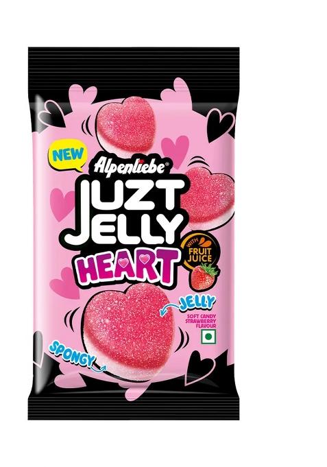 Alpenliebe Juzt Jelly Heart Assored Candy (94.6 G)