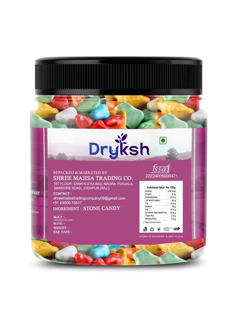Dryksh Stone Candy 250G | Rock Shaped Chocolate Milk Choco Rocks (250 G) - Indya