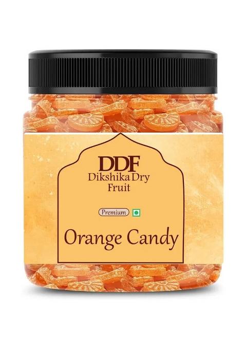 Dikshika Orange Candy | Narangee Toffee Flavoured Jar Pack (400 G)