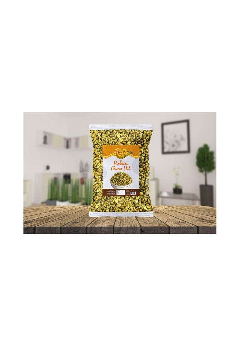 Mmaas Veggie Roasted Chana Dal Nimbu Pudina Chana Dal Roasted Nimbu Pudina Masala Chana Dal Nimbu Pudina Chana Gluten Free Vegan Snack Spicy Namkeen A - Indya