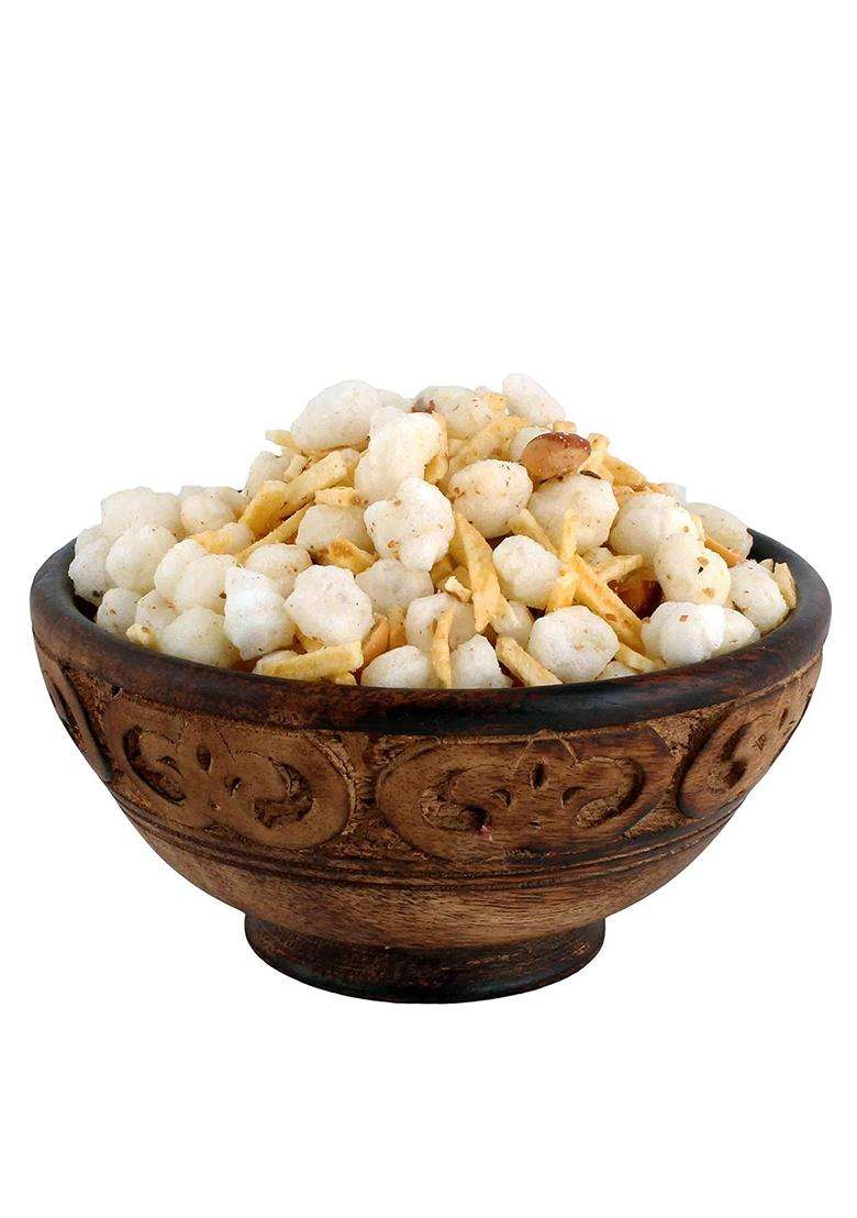 Veganic Nylon Sabudana Big Sabudana For Fry Tapioca Pearl For Fast Diet Foods Gluten Free 400G - Indya