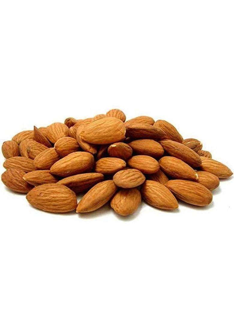 Bharvi California Almonds Dried Badam High In Fiber Boost Immunity Real Nuts Gluten Free Zero Cholesterol 200Gm - Indya
