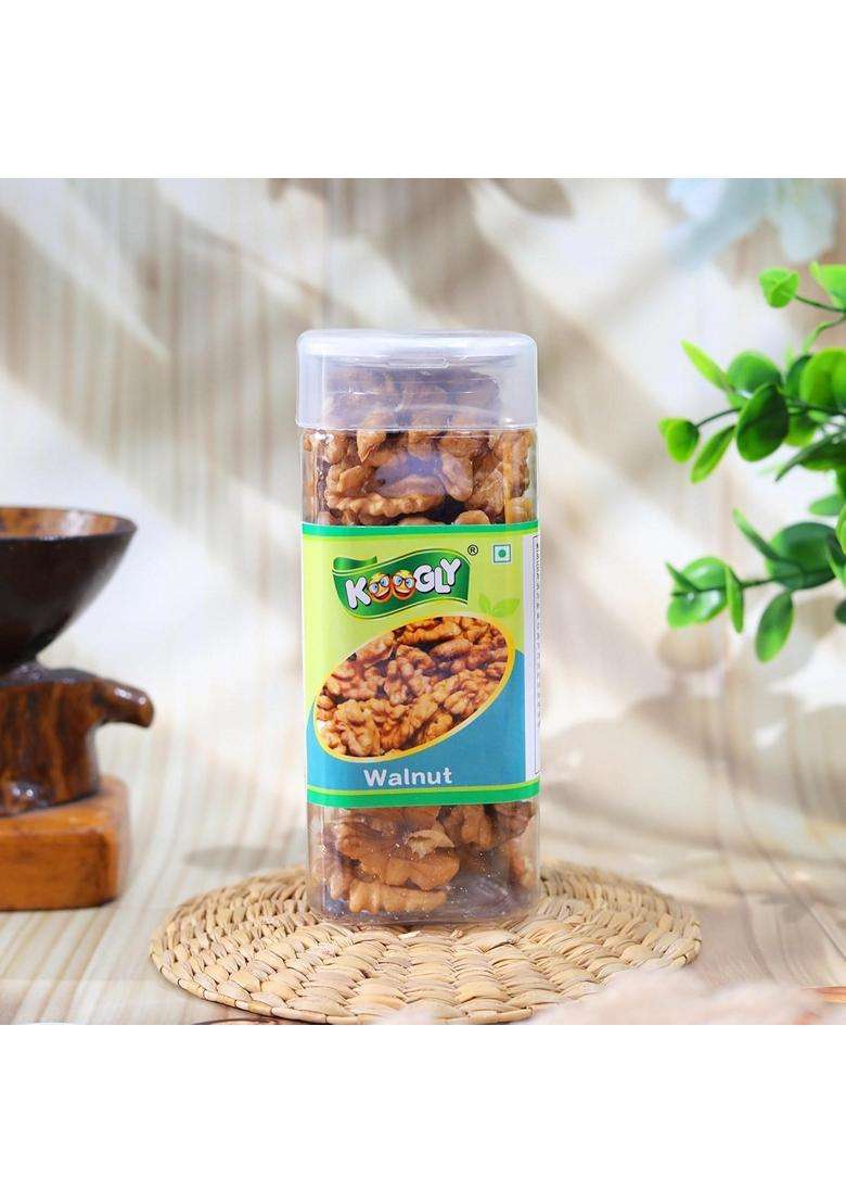 Koogly Walnut Kernels 110G All Natural No Preservatives No Additives Gluten Free Vegan Plant Based Walnuts Dry Fruit Walnuts Without Shell Akhrot Giri - Indya