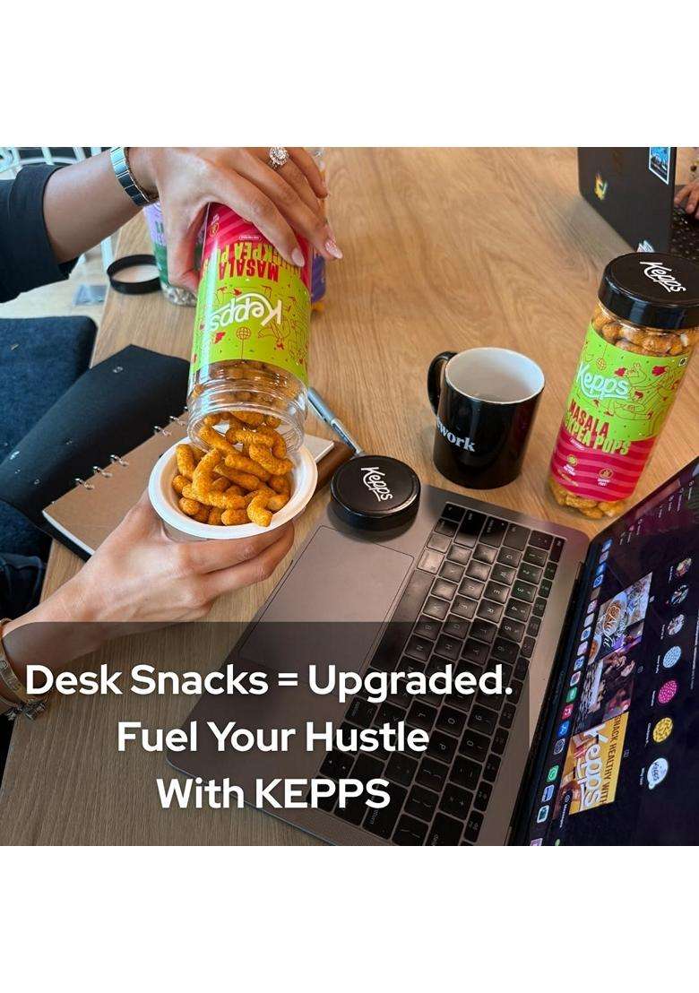 Kepps Jain Special Healthy Snacks Pack Cheesy Makhana Masala Chickpea Puffs Tangy Tomato Jowar Puffs Mixed Millets No Onion No Garlic - Indya