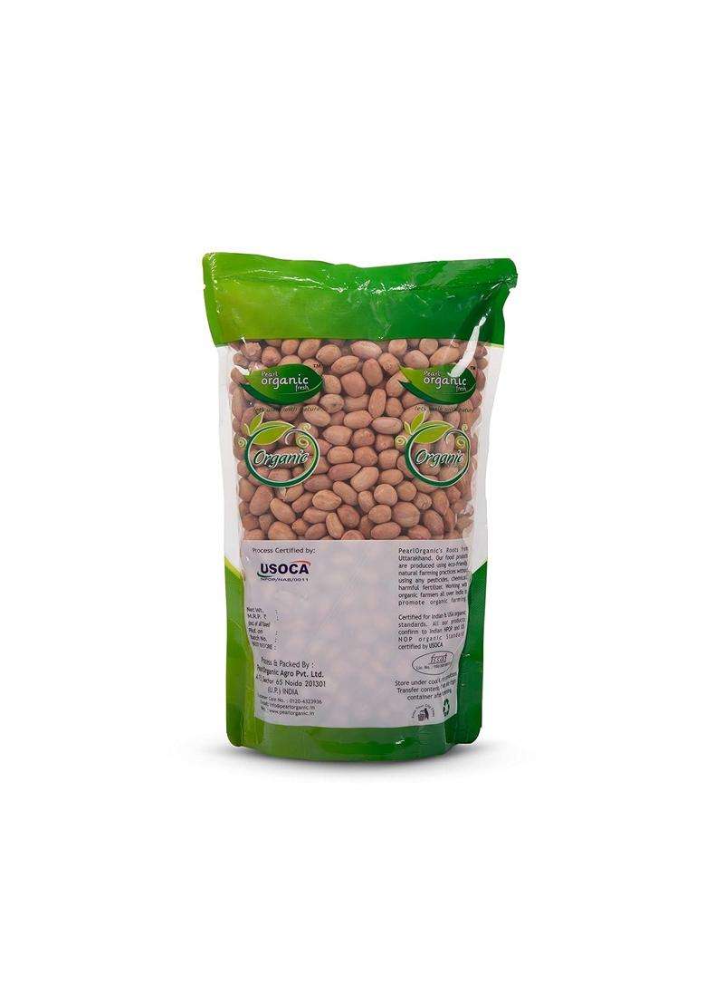 Pearl Organic Fresh Raw Unpolished Peanuts Moongfali 750Gm Natural Groundnuts High Protein Fiber Rich Raw Nuts Healthy Snack Plantbased Superfood Vega - Indya