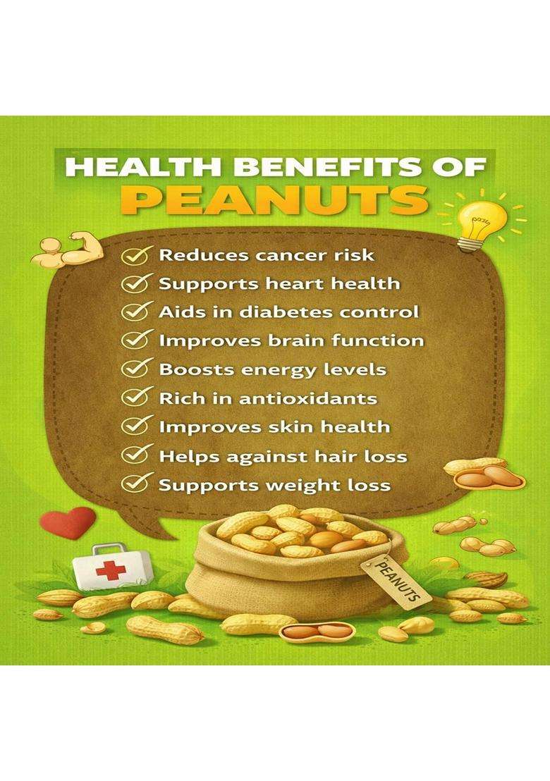 Pearl Organic Fresh Raw Unpolished Peanuts Moongfali 750Gm Natural Groundnuts High Protein Fiber Rich Raw Nuts Healthy Snack Plantbased Superfood Vega - Indya