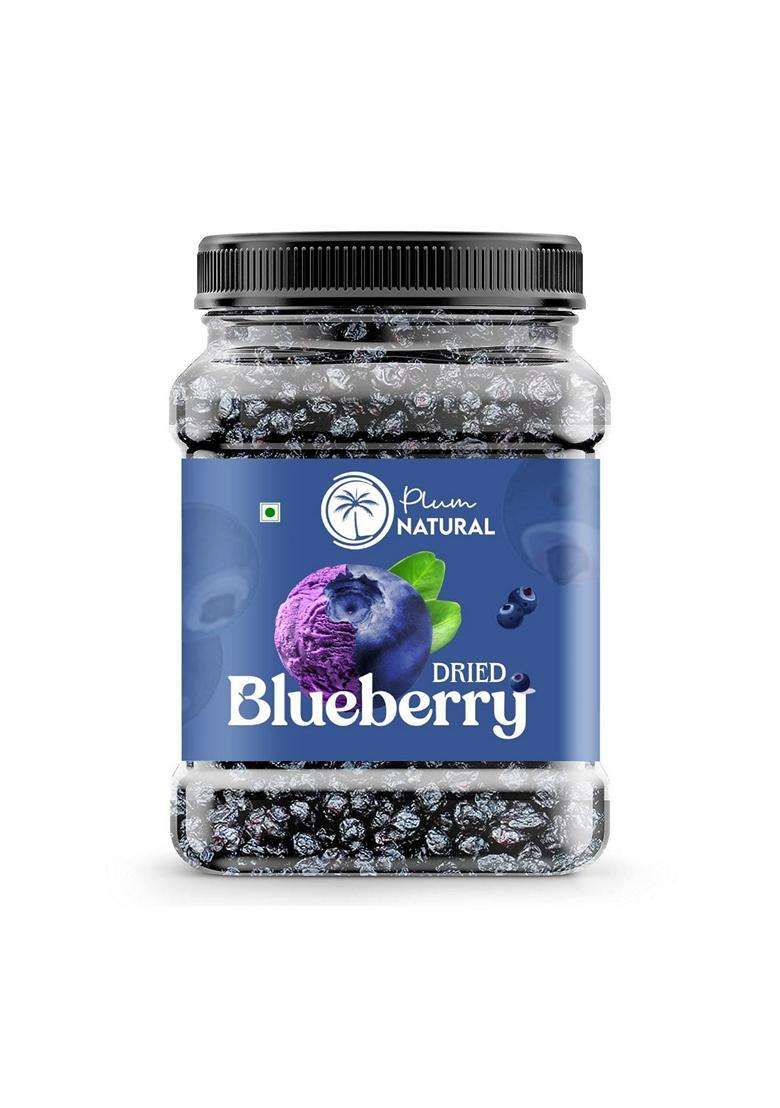 Dried Blueberries 1Kg Sweet Berries Dried Fruits Rich In Calcium Vitamin K Healthy Skin Boost Immunity Vegan Nongmo Preservativefree Blueberry Snacks - Indya