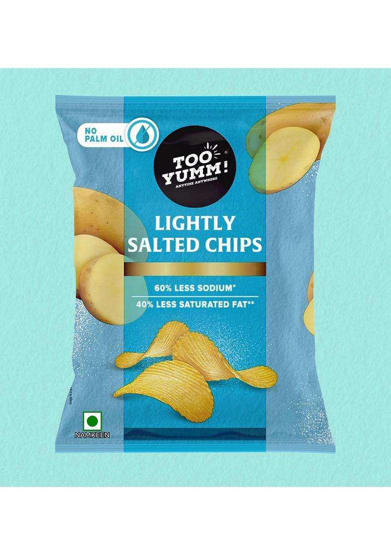 Too Yumm Lightly Salted Chipslow Sodium Potato Chips No Palm Oil - Indya
