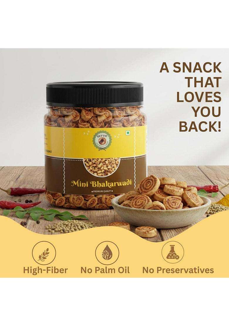 Gitto Dry Fruits More Bhakarwadi Baked To Perfection Crispy Mini Bites With Authentic Gujarati Taste Healthy Highfiber Snack With No Palm Oil Msg Or P - Indya