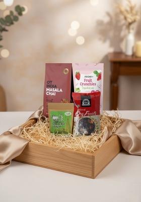Classic Indian Device Beverages Snacks Assorted Gift Hamper